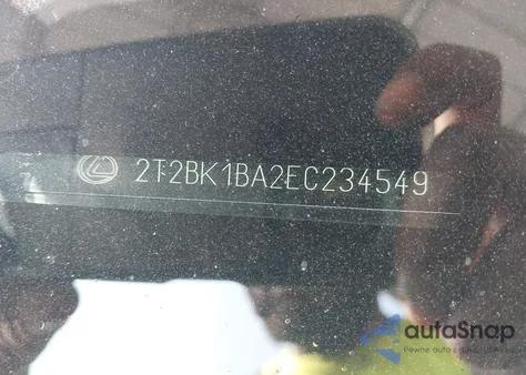 2014 Lexus Rx 350 from USA, damaged, VIN 2T2BK1BA2EC234549